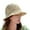 Beige, variant on Women Cap Straw Weave Sun Protection Adjustable Fisherman Style Outdoor Summer Accessory Straw Bucket Hats for Women Khaki M