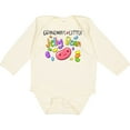 thumbnail image 3 of Inktastic Grandma's Little Jellybean Cute Easter Candy Boys or Girls Long Sleeve Baby Bodysuit, 3 of 5