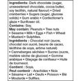 thumbnail image 3 of Canneberges enrobées de chocolat noir Great Value, 3 of 3