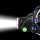 thumbnail image 2 of Yuarrent Linterna frontal LED T6 recargable Linterna frontal de luz fuerte Batería no incluida Escalada, 2 of 6