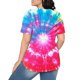 thumbnail image 5 of Tops de Ajuste Suelto para las Mujeres de Manga Corta Cuello Redondo Color Sólido, Estante de Imitación de Moda Casual, 5 of 7