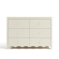 thumbnail image 6 of Art of Nursery by Storkcraft Casablanca 6 Drawer Dresser - Frosted oat, 6 of 14
