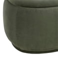 thumbnail image 5 of Bauble 35" & 26" Pebble Storage Ottoman Set of 2 Sage Green & Earthy Yellow, 5 of 10