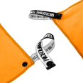 thumbnail image 4 of Toalla de Microfibra de Secado Rápido para Viaje ZIUDBOC 30x60 cm Naranja, 4 of 7