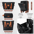 thumbnail image 6 of DECMAY 4-Piece Luggage Set with USB Charging Ports, Front-Opening Carry-On, TSA Lock, Duffel & Toiletry Bag, 6 of 8
