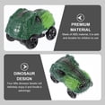 thumbnail image 3 of Dibujos animados pista coche juguete brillante dinosaurio carreras coche eléctrico juguete coche sin batería, 3 of 5