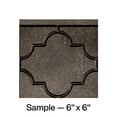thumbnail image 1 of FASÄDE Monaco Decorative Vinyl Backsplash Panel in Smoked Pewter (6X6 Inch Sample), 1 of 5