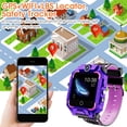 thumbnail image 4 of SHANNA 4G Kids Watch Phone with Dual ​Camera, Kids Smart Watch for Girls Boys, IP67 Waterproof, 2-Way Calls, GPS SOS Video &Voice Chat, Wrist Watch for Kids Aged 3-14 Birthday Gifts (Purple), 4 of 9