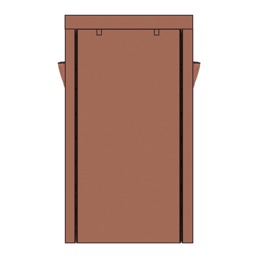 Kepooman 10 Tiers Shoe Rack Organizer with Dustproof Cover, Mocha