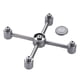 thumbnail image 1 of Adaptador de estufa al de propano Horno 5 Convertidor Conector de recipiente Accesorios de picnic, 1 of 9