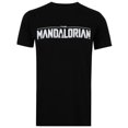 thumbnail image 1 of Star Wars: The Mandalorian - Camiseta Logotipo para Hombre (Negro), 1 of 3