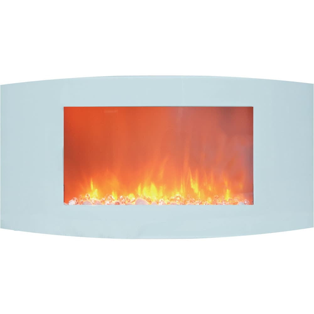 Curved Panel Wall Mount Cambridge Electric Fireplace Heater Callisto Curved Panel Wall Mount Cambridge Electric Fireplace Heater Callisto 35