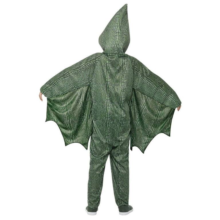 Pterodactyl Dinosaur Costume Kids Green All In One Pterodactyl Dinosaur Costume Kids Green All In One