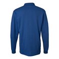 thumbnail image 2 of SpotShield 5050 Long Sleeve Polo, M, True Red, 2 of 3