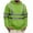Green, variant on Shirts for Men, Shirts For Men High Visibility Safety Hoodie Casual Fit Hi Vis Hoodies Long Sleeve Zip Up Comfort Jacket