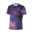 thumbnail image 5 of T Shirt For Men Galaxy Star Print Running T-Shirt Nebula Planets Stars Fashion Man Tee Shirt Beach S, 5 of 7
