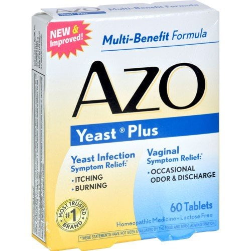 AZO Yeast Plus tablets, 60 Tablets