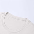 thumbnail image 6 of Ovzne Women's Solid Color Short Sleeve Round Neck Athletic Top – Lightweight Stretch Nylon-Spandex Fitness Tee for Running & Gym S-XXL, 6 of 6