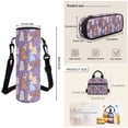 thumbnail image 7 of Uorisanigo Cute Dog Purple School Backpack Set for Boys and Girls with Meal Bag Water Bottle Case and Pencil Holder Large Capacity 17 Inch Bookbag for Middle School, 7 of 7