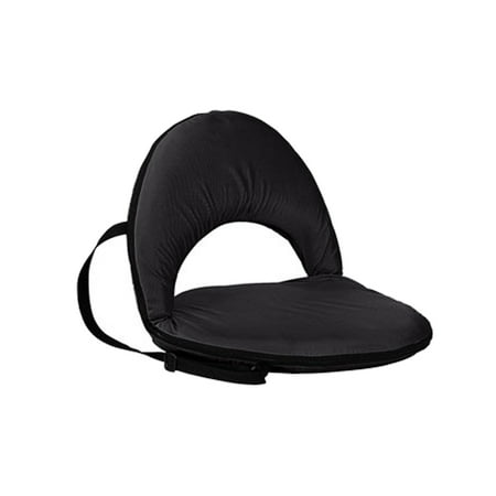 Outdoor Game Padded Black Portable Chair