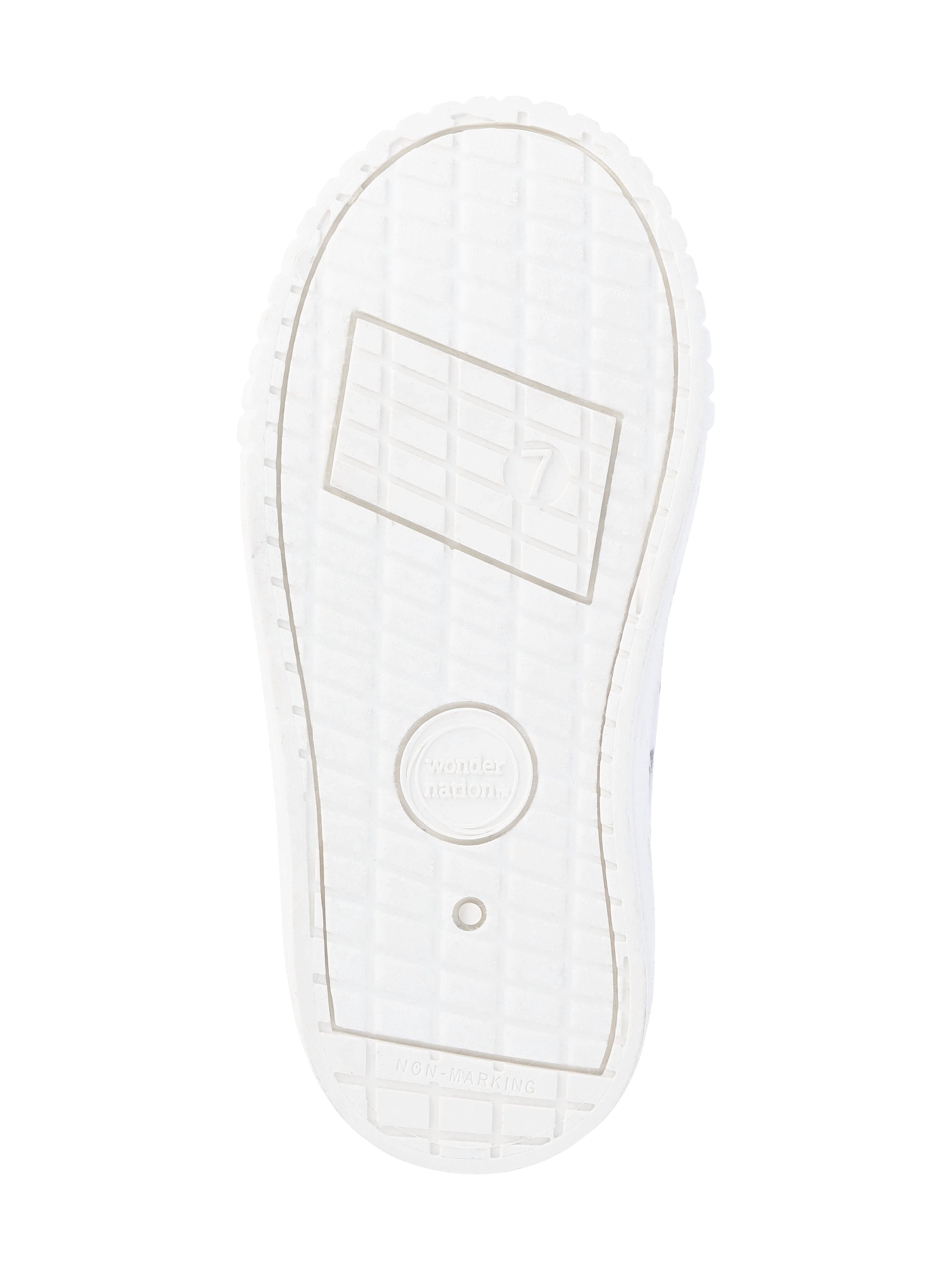 Wonder Nation Baby & Toddler Kids Two-Strap Bump Toe Sneakers