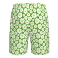 thumbnail image 6 of Naloa Daisies Flowers Men's Beach Shorts, Surfing shorts, Swim trunks, Quick Dry Swim Trunks for Surfing Beach Fun - XX-Large, 6 of 9