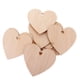 thumbnail image 2 of Juego de 100 recortes de madera natural para manualidades, cumpleaños, decoración del hogar 10 piezas 120 mm, 2 of 9