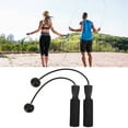 thumbnail image 4 of Cordless Jumping Rope, PVC Foam Ball Fitness Ropeless  Rope  For Losing Weight Black, 4 of 8
