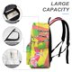 thumbnail image 4 of Jem y las Hologramas-theme Backpack, Campus style schoolbag Bookbag with Adjustable Shoulder Straps And Large Zip Compartment, Unisex Travel Bags.42x30x15cm, 4 of 6