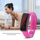 thumbnail image 3 of Reloj LED Correa de silicona deportiva Reloj de pulsera con pantalla electrónica con esfera digital de 12 horas, 3 of 10