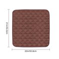thumbnail image 3 of Absorbent Washable Incontinence Chair Seat Protector Pad 3-Layer Design Underpad Non Slip Pet Litter Mat, 3 of 6