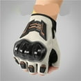 thumbnail image 4 of XOXODG Summer Half Finger Motorcycle Gloves Riding Half Finger Breathable Motorcycle Racing Wear resistant, Anti slip, and Anti fall Motorcycle Gloves Male, 4 of 5