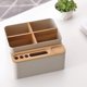 thumbnail image 4 of Cajas de Almacenamiento YUANXCMXG Caja de Almacenamiento de Madera para Papelería Multiusos, 4 of 5