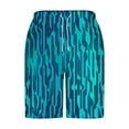 thumbnail image 4 of COSFO Summer Mens Swimming Trunks Beach Graphic Casual Board Shorts Elastic Waist Breathable Quick Dry Relaxed Fit Drawstring Bathing Suits, 4 of 5