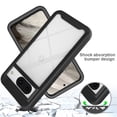 thumbnail image 2 of JTCASES for Google Pixel 7A Case with Built-in Screen Protector, 2-Layer Shockproof Back Shell Rugged PC Soft Silicone Bumper Drop Resistant Transparent No-slip Cover, ,Darkblue, 2 of 3