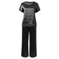 thumbnail image 5 of Sudadera con capucha para mujer, chándal de manga larga, pantalones de chándal a juego, conjunto de chándal de 2 piezas, 5 of 5