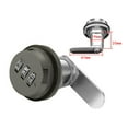 thumbnail image 1 of 3 Digit Combination Cam Lock Keyless Password Lock Smart Cam Code Lock Zinc Alloy For Mailbox Cabinet Door Security Hardware, 1 of 6