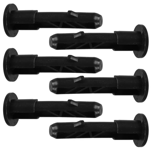 Raindrops  6 PCS Replacement Wheelie Bin Pin Trash Can Hinge Pins Black