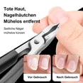 thumbnail image 3 of syligr 6 Piece Nail Clippers Set for Ingrown Toenails and Thick Nails with Cuticle Pusher Pedicure Knife Nail File Stainless Steel Foot Care Kit for Men Women Seniors, 3 of 7