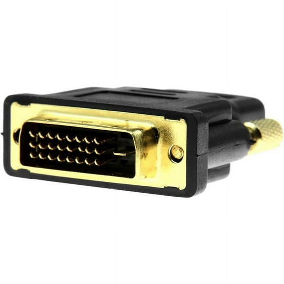 6 ft. HDMI to DVI-D Adapter HDMI to DVI-D Female Male Converter - Black