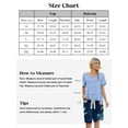 thumbnail image 3 of Loritta Lounge Set for Women 2 Piece Outfits Short Sleeve Round Neck Pjs Sleepwear, 3 of 5