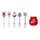 thumbnail image 1 of Tenedores De Frutas De Postre De Navidad Pastel Postre Tenedor Ensalada Ligera Tenedor De Fruta Ensalada Comida Vajilla Accesorios Ehuebsd Libre de BPA, 1 of 8