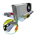 thumbnail image 6 of PCIExpress Extension Cable From PCIE 4X To 1X Adapter For Multiple GPU Setups, 6 of 13