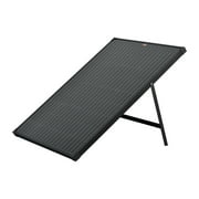 Mega 100 Watt Portable Solar Panel Black