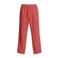 thumbnail image 5 of Men's Pants Big and Tall 52x32 Solid Color Loose Straight Leg Casual Waisted Pants with Side Pocket, 5 of 5