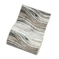 thumbnail image 2 of Well Woven Custom Size Runner - Choose Your Length - Stille Grey Blue Abstract Geometric Stripes 31 Inches Wide x 18 Feet Long Runner (31" x 18' Runner) Rug, 2 of 5
