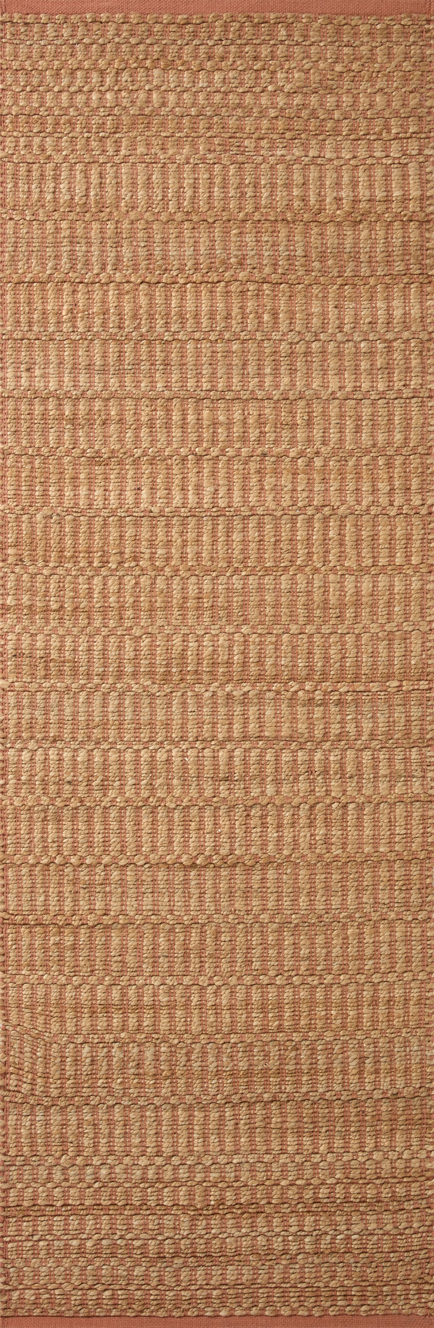 Angela Rose x Loloi Colton Natural / Clay 2'-6" x 8'-0" Runner Rug