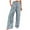 Green, variant on SHE IS Fashion Clothing High Cut Flare Wide Leg Trousers Pants for Women Summer Fall Linen Loose Fit Trousers Pants Women 2026, Pants for Women Trendy Petite