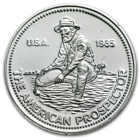 1/2 oz Silver Round - Engelhard Prospector