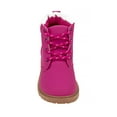 thumbnail image 5 of Josmo Unisex Toddler Lace Up Casual Construction Boots, Fuchsia, 9, 5 of 7